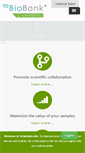 Mobile Screenshot of biobank-network.com